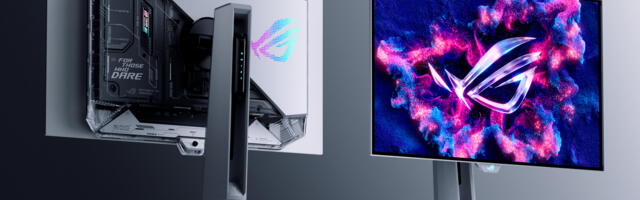 Asus' latest OLED gaming monitor can hit 720 Hz at HD resolution — dual refresh modes also allow 540 Hz at QHD