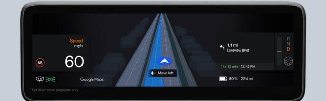 Google Maps can tell Polestar 4 drivers when to merge lanes