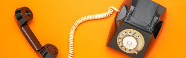 You should just call people on the phone