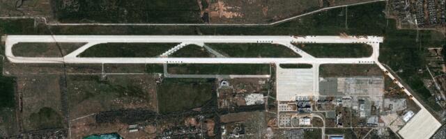 Satellite images show Russia expanding a new front-line drone base in occupied Ukraine