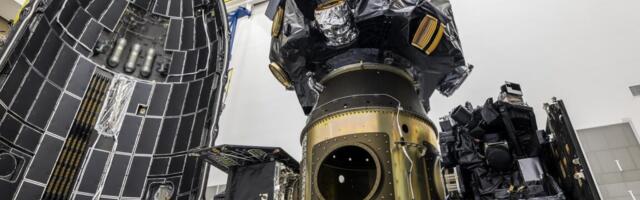 A “cosmic carpool” is traveling to a distant space weather observation post