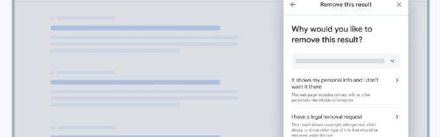 Google makes it easier to remove your contact information from Search results