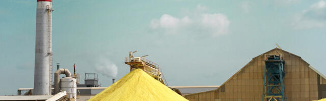 Sulphur shortage ‘crisis’ could hurt green tech sector