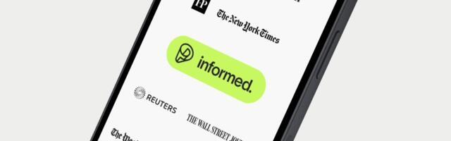 Informed launches news app offering curated, paywalled web content for a subscription