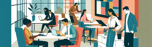 Mixed-Function Office Model Fosters Engagement