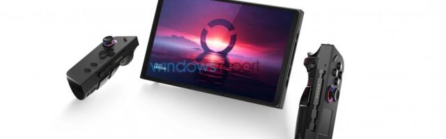 Lenovo Legion Go handheld gaming device leaks in official-looking images