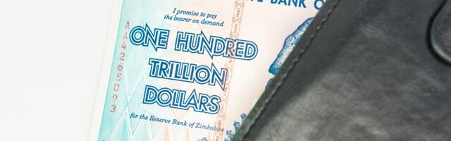 At the peak of Zimbabwe’s 2008 meltdown, prices doubled roughly every day. The central bank answered by printing a hundred-trillion-dollar note worth only about US$30 when it appeared.