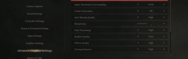 Wuchang: Fallen Feathers' latest patch accused of faking internal render resolution to boost FPS — game runs at 'Quality' upscaling even when the render scale is set to 100% native