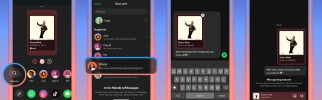 Spotify is now a chat app, too