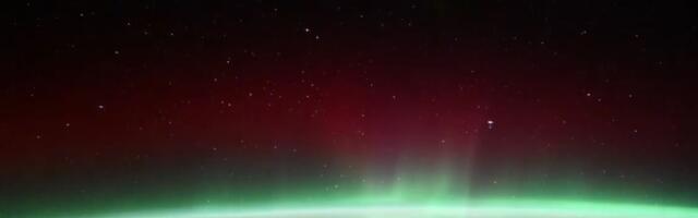 Watch this stunning aurora unfold from 257 miles above Earth