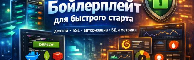 Минимальный продакшн-шаблон для Next.js приложения