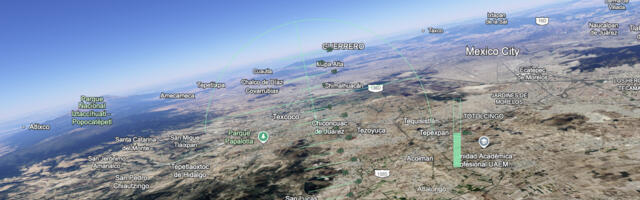 Google Earth's flight simulator mode is now available in your browser