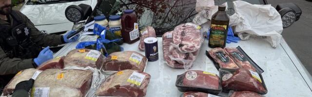 $1,200 worth of stolen meat retrieved by Santa Clara County Sheriff’s Office deputies
