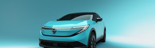 The Nissan Leaf lives on as a compact SUV with a Tesla charge port