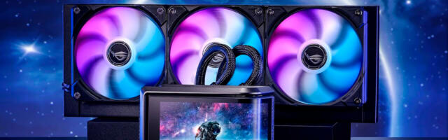 Asus' costly AMOLED liquid cooler suffers from cooling degradation — company offers replacements for affected units