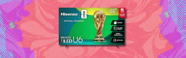 The Hisense 55-inch Class U6 TV is back at its lowest-ever price — save over $300 at Amazon