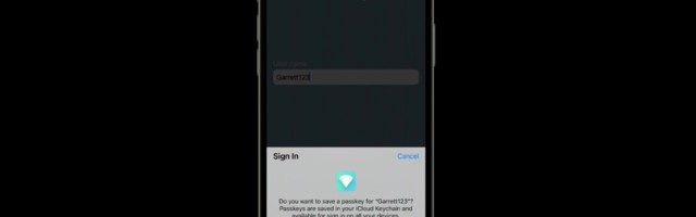 Apple introduces passwordless sign ups with Face ID and Touch ID