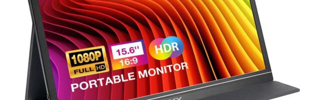 If You Own a PC or Mac, This 15″ Portable Monitor Is Just $69 and Doubles Your Screen Space