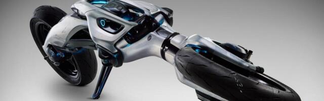 Yamaha's Self-Balancing Motorcycle Prototype Can Pick Itself Up After Falling Over