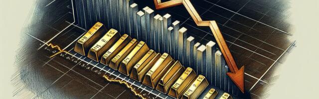 Gold prices suffer significant week-long plunge