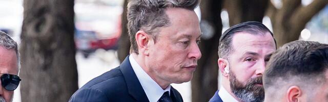 Elon Musk dodged cameras ahead of courthouse testimony. Snubbed photogs blamed a 'decoy' Tesla.