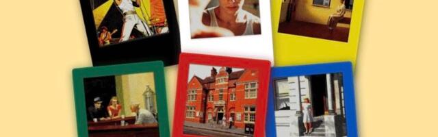 These E Ink fridge magnets display Polaroid-like photos that you can change from your phone