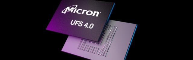 Micron releases the smallest UFS 4.0 storage chip for smartphones