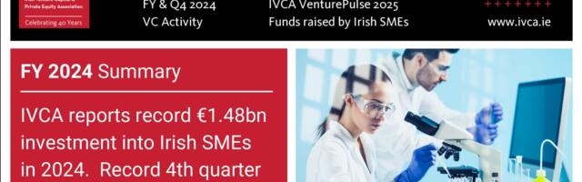IVCA reports record €1.48 billion VC investment into Irish SMEs in 2024
