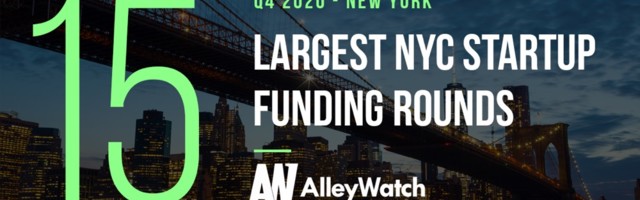 These are the 15 Largest NYC Tech Startup Funding Rounds of Q4 2020