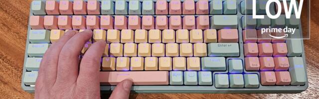 Don't let the pastel keys fool you -- this is the best keyboard for typing and now it's only $99