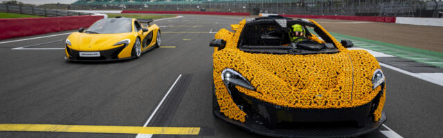 Can Lego's Life-Size, Drivable McLaren F1 Actually Lap A Track