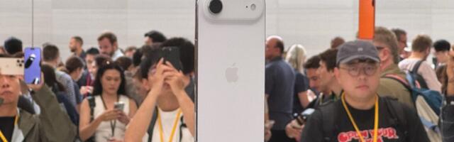 Hands-on with Apple’s new iPhones: Beauty and the beast and the regular-looking one