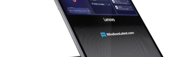 Lenovo leaks show an unnecessarily cool laptop with a hidden display under a see-through lid