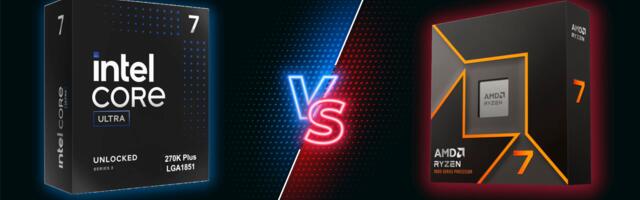 Intel Core Ultra 7 270K Plus vs Ryzen 7 9700X faceoff — a new midrange CPU champ emerges