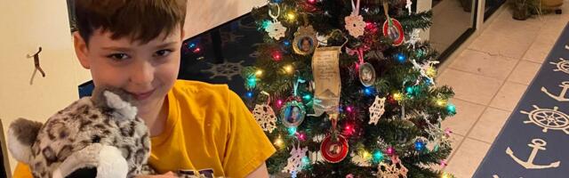 My son and I celebrate Christmas in July. We exchange gifts, make Christmas cookies, and watch holiday movies.