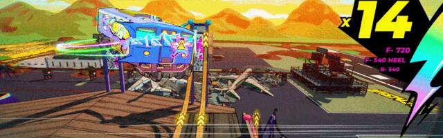 Denshattack! is a hybrid of all the best fast-paced platformers I've ever played, and I'm convinced it's a stand out indie game this year