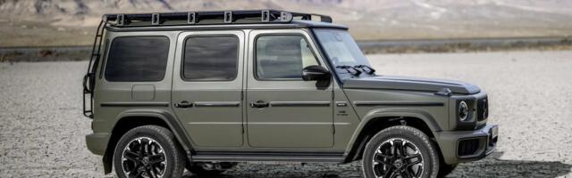 The 2025 Mercedes Benz G 580 EV All Electric SUV