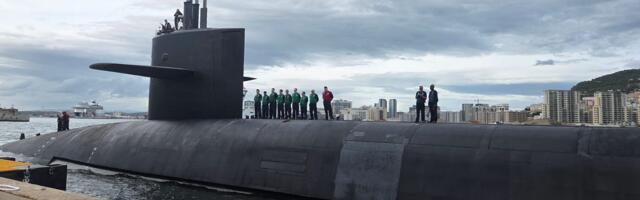 A rare Navy photo revealed the location of a nuclear-missile submarine amid Iran tensions