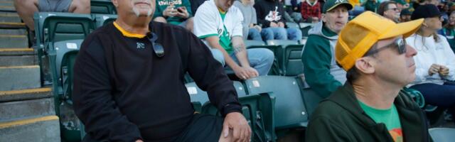 Watching the Oakland A’s ‘reverse boycott’ with its originator, Stu Clary