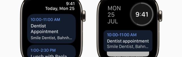 Google Calendar now has an Apple Watch app