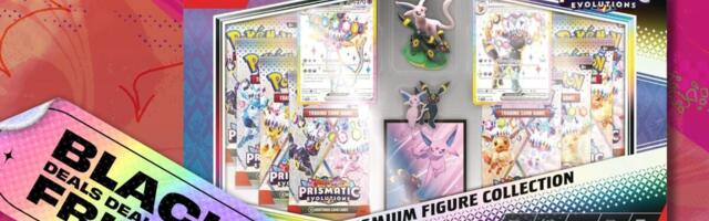 Pokémon TCGs Prismatic Evolutions Premium Figure Collection is near-market value in the Amazon Black Friday sale