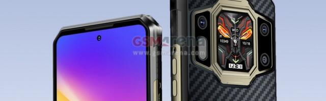 Here's the Oukitel WP30 Pro with dual display, 11,000 mAh battery, and 120W charging
