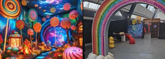 Willy Wonka Experience Glasgow: a metaphor for the overpromises of AI?