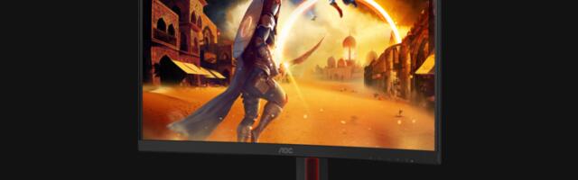 AOC releases a quartet of curved gaming monitors — new additions offer up to 280 Hz at 1440p for $399
