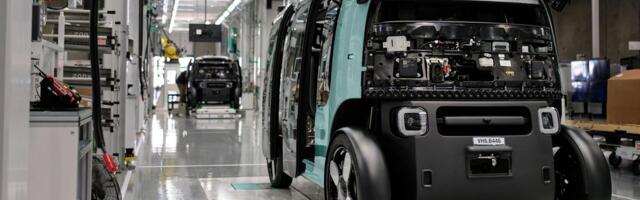 Take a look inside the factory building America's first robotaxi fleet