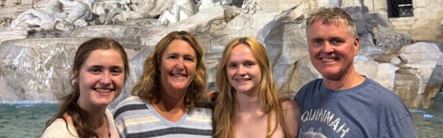 I flew to Italy to visit my daughter, who is studying abroad. I was surprised by how much she has grown in such a short time.