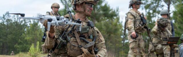A US Army commander used attack drones and C4-packed robots to clear a deadly breach before soldiers even got in the fight