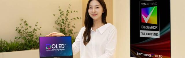 Samsung unveils tandem OLED display for laptops that can reach 1,600 nits peak brightness