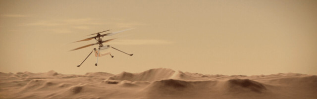 Watch NASA’s Ingenuity helicopter fly over Mars in 3D