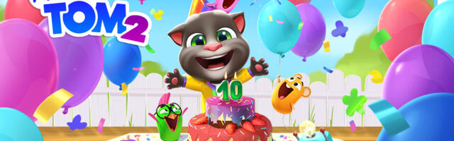 Talking Tom is giving away 100,000 gold coins to every player for his birthday